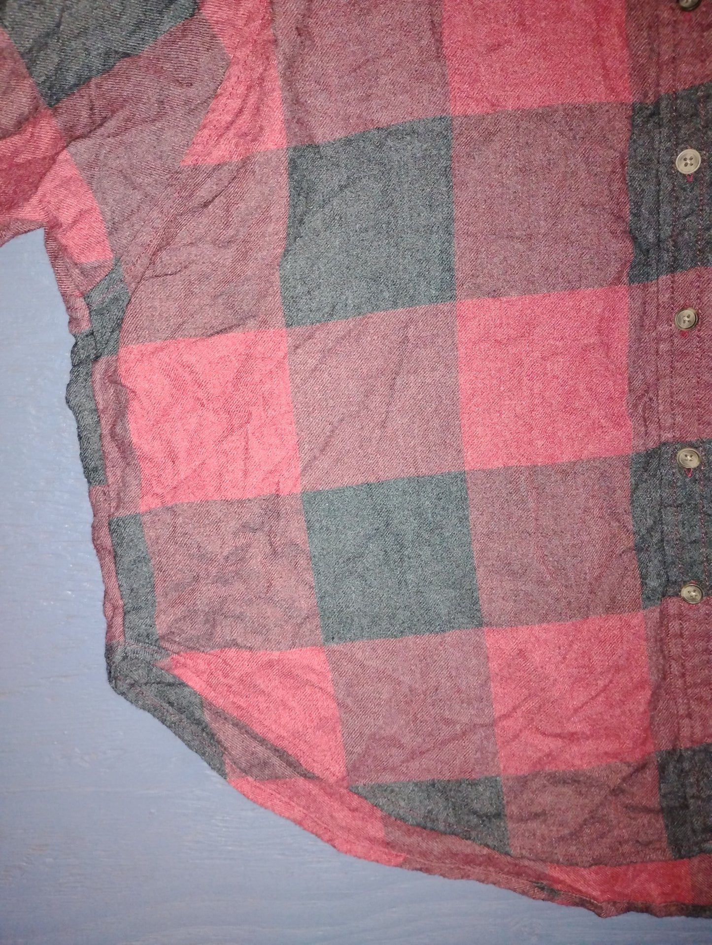 American Eagle Plaid Dress Shirt